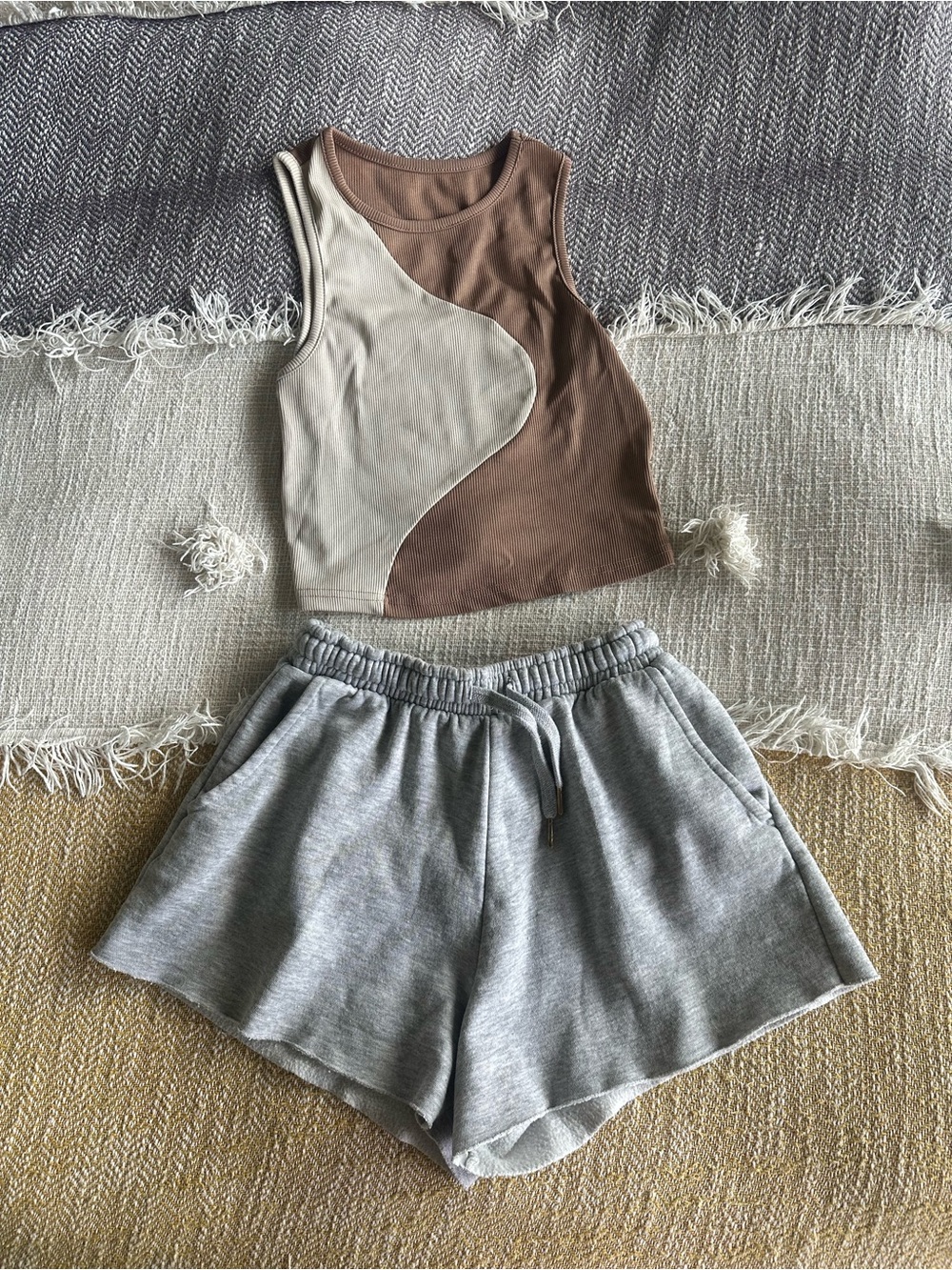 WeWoreWhat Heather Gray Athletic Lounge Shorts